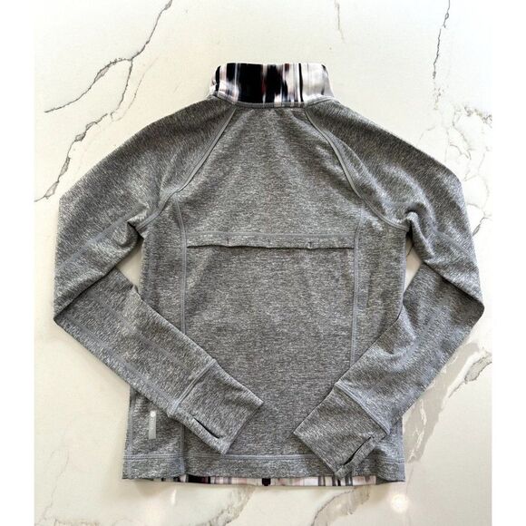 Zella Girl NEW Zip-Front Active Jacket in Gray Size 8/10 - Picture 3 of 3
